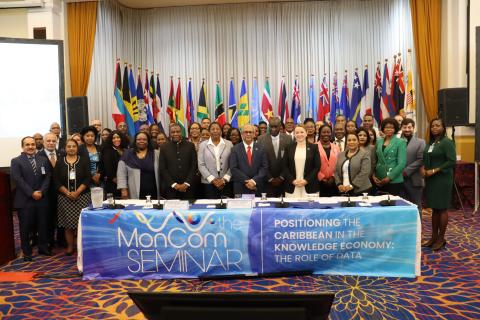 Photo showing attendees at the MonCom Seminar 2023