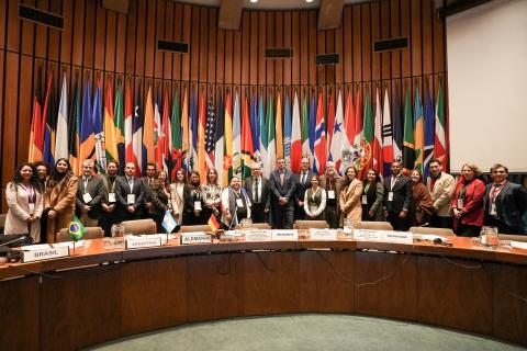 Group photo of the delegates attending the meeting