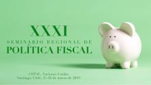 Banner XXXI Seminario Regional de Política Fiscal