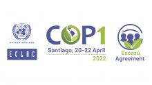 Banner COP 1 Escazú Agreement ENG