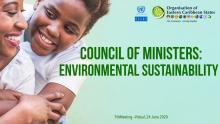Banner council of ministers OECS