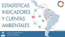 Banner de la red de estadísticas ambientales.