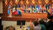 Foto de la Tercera Conferencia Regional sobre Desarrollo Social realizada en México en 2019.