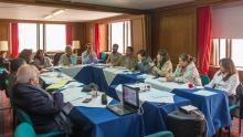 Reunião sobre tecidos territoriais realizada na Colômbia