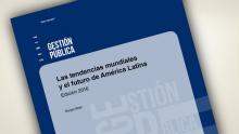 Portada de documento sobre Las tendencias mundiales y el futuro de América Latina.