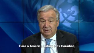 PORTUGUÊS - Mensagem Secretário Geral da ONU. Impacto da COVID-19 na América Latina e nas Caraíbas