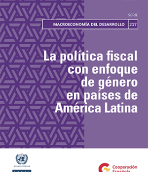 La política fiscal con enfoque de género en países de América Latina