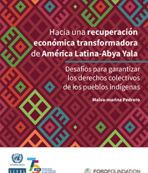 Hacia una recuperación económica transformadora de América Latina-Abya Yala: desafíos para garantizar los derechos colectivos de los pueblos indígenas