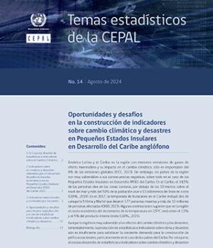 Oportunidades y desafíos en la construcción de indicadores sobre cambio climático y desastres en Pequeños Estados Insulares en Desarrollo del Caribe anglófono