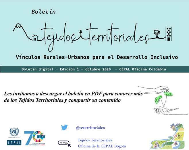 Boletín primera edición Tejidos Territoriales